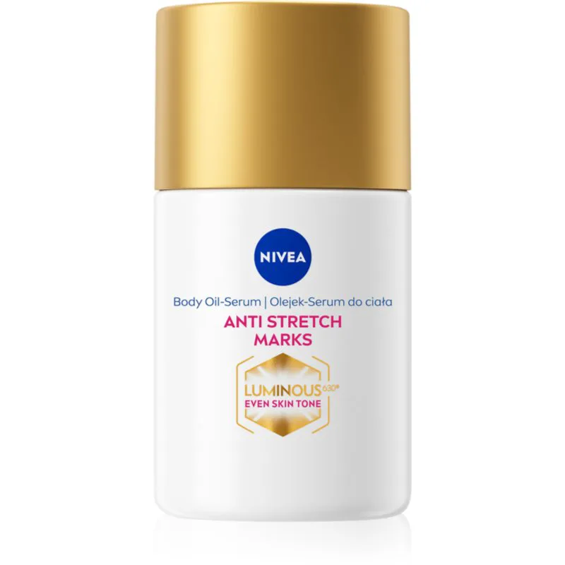 NIVEA Luminous 630 ελαιώδης ορός για την αντιμετώπιση των ραγάδων 100 ml