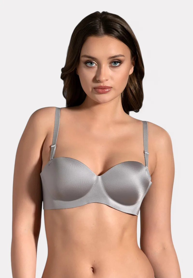 Σουτιέν Seamless Push-Up New Bra Γκρι NB6055-3-Γκρι