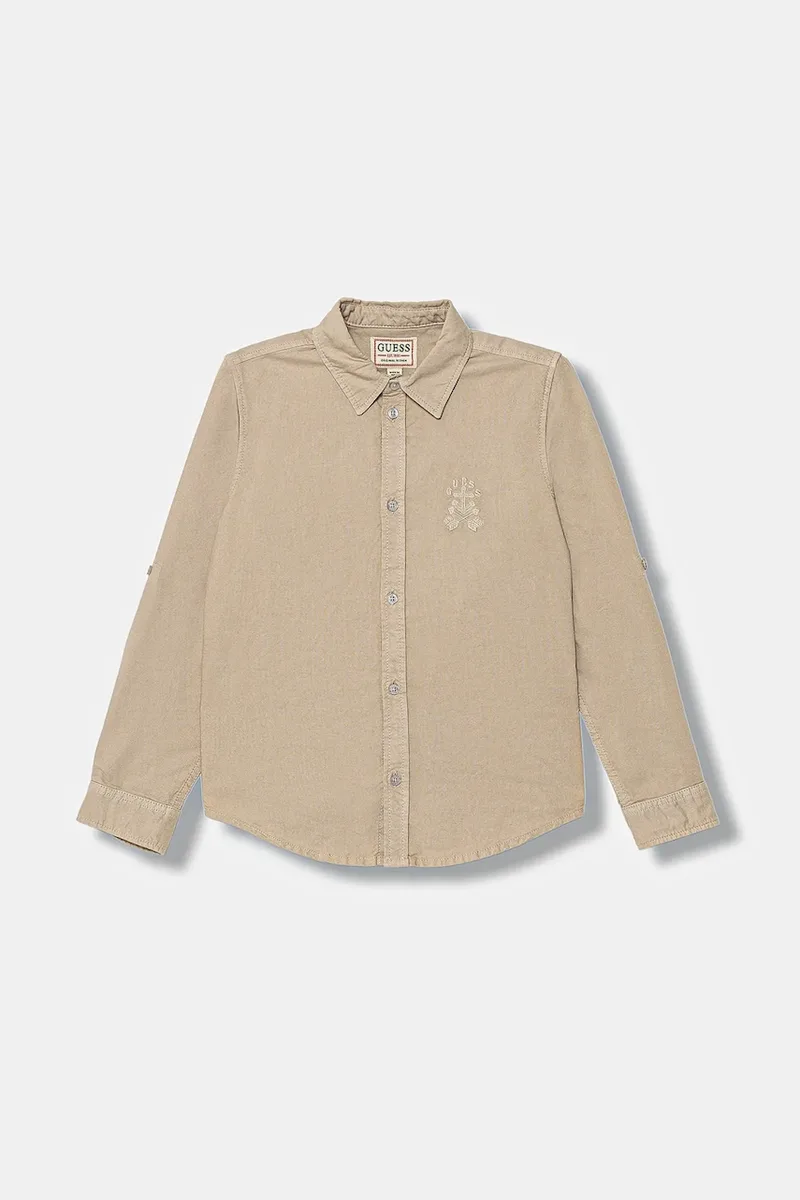 Guess Παιδικό βαμβακερό πουκάμισο Guess