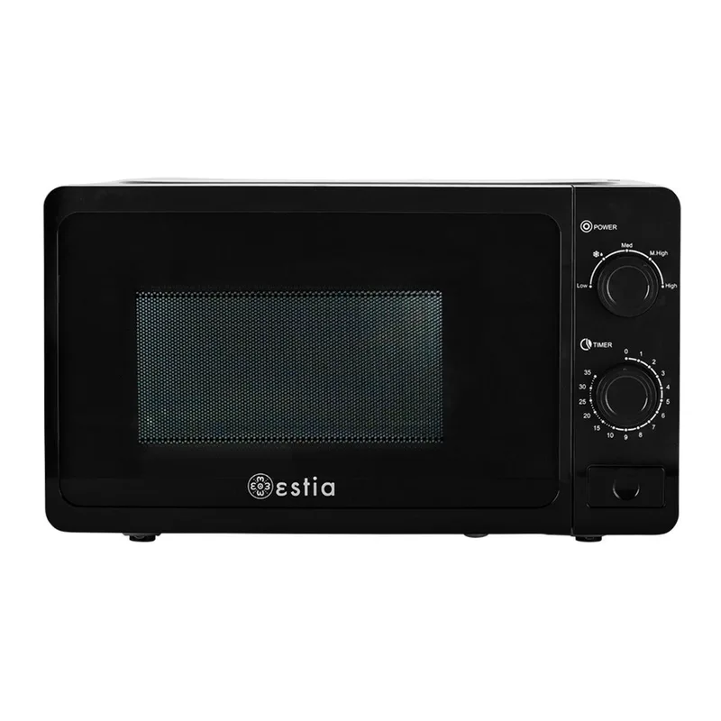 Estia Φούρνος Μικροκυμάτων Wave Pro 700W 20Lt Μαύρος