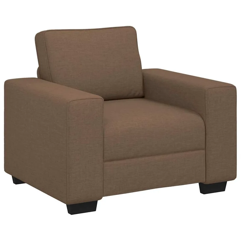 vidaXL Πολυθρόνα Καφέ 100x77x82 εκ. Ύφασμα