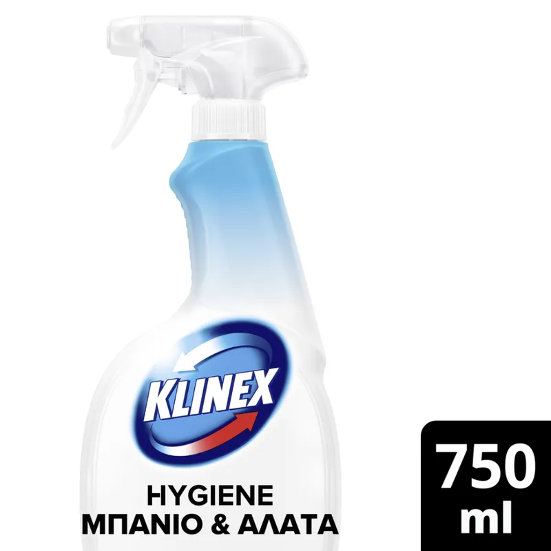 Klinex Απολυμαντικό Spray 4-Σε-1 Για Το Μπάνιο 750ml