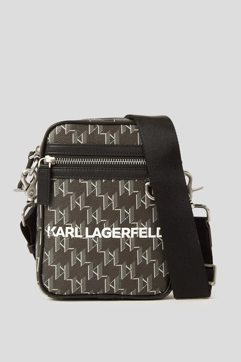 KARL LAGERFELD ΤΣΑΝΤΑΚΙ CROSSBODY IKONIK KLASSIK NS CB ΜΑΥΡΟ
