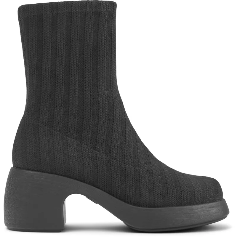 CAMPER Thelma TENCEL® - Μποτάκια Για Γυναικεία - Μαύρο, Μέγεθος 37, Cotton fabric