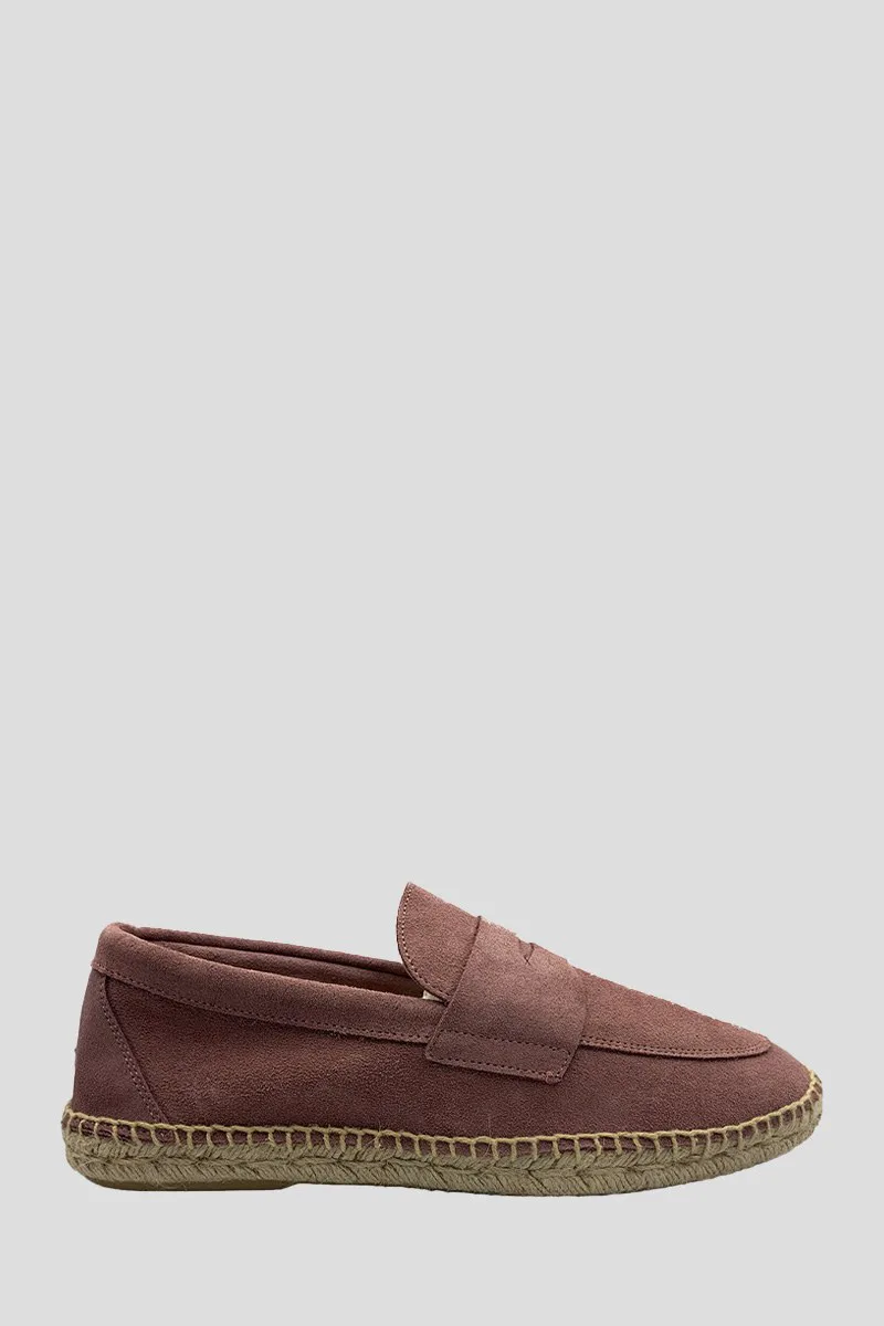 ABARCA Ανδρικό Ροζ Split Leather Moccasins/Pink