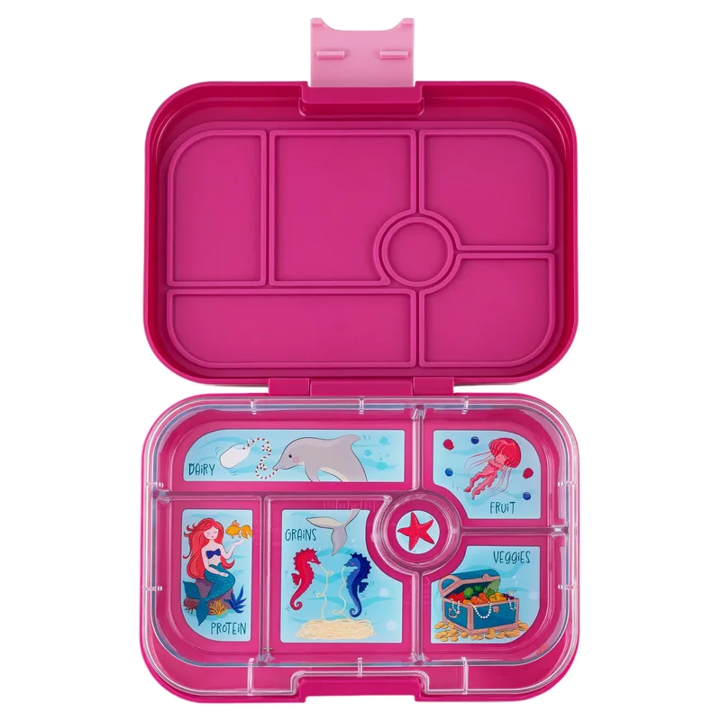 Φαγητοδοχείο Yumbox Original 6-sections - Malibu Purple/Mermaid