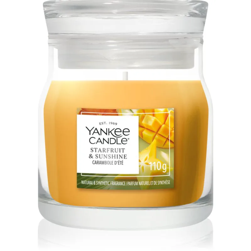 Yankee Candle Starfruit & Sunshine αρωματικό κερί Signature 110 γρ