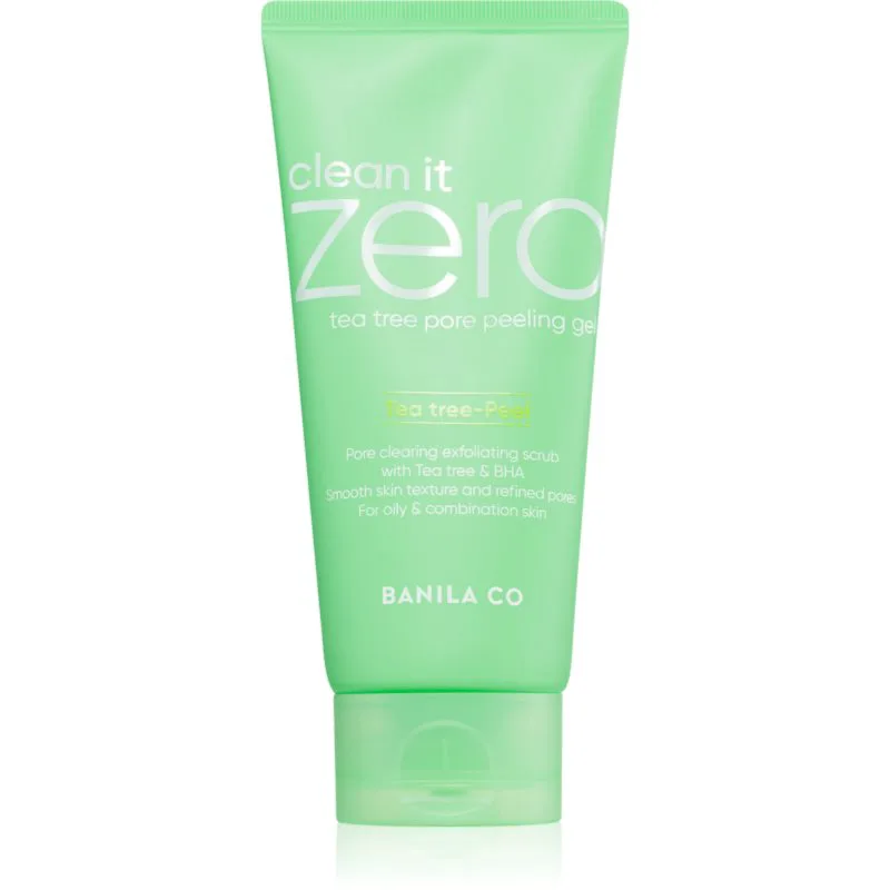 Banila Co. clean it zero Tea Tree Pore Peeling Gel λειαντικό απολεπιστικό τζελ για εκτεταμένους πόρους 120 ml