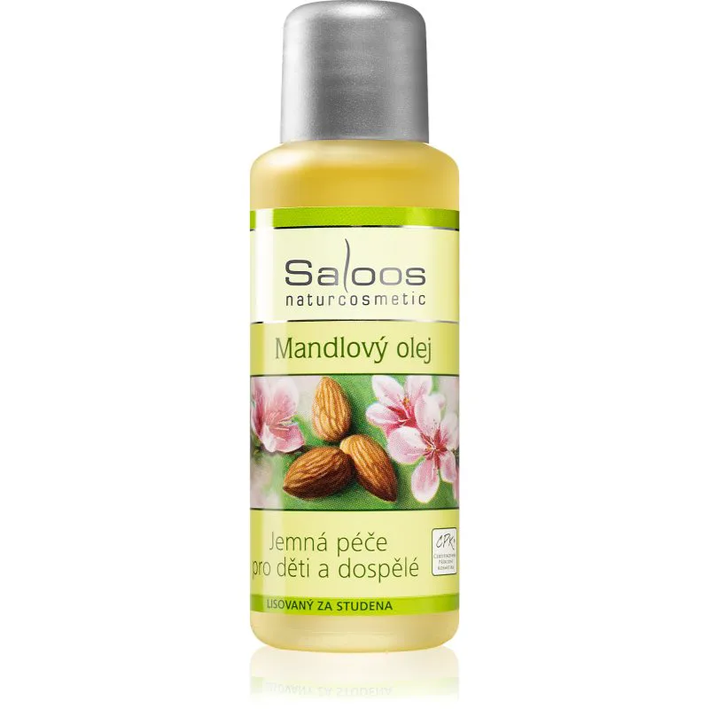 Saloos Cold Pressed Oils Almond λάδι αμυγδάλου 50 μλ