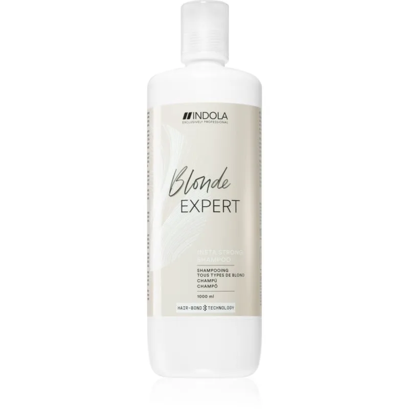 Indola Blond Expert Insta Strong σαμπουάν για ξανθά μαλλιά 1000 μλ