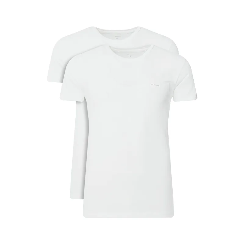 Gant Σετ t-shirts 900012008 Λευκό Regular Fit