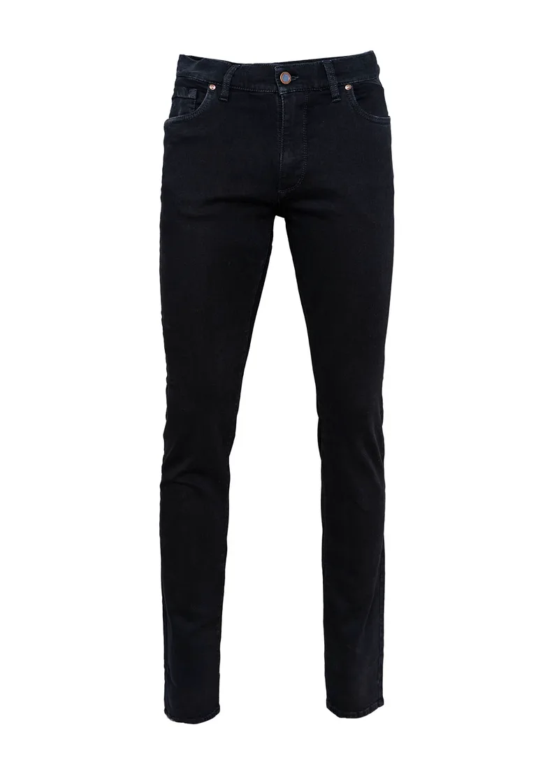 Fynch Hatton Jean Παντελόνι σε Modern γραμμή - 1221 2950 996 Black