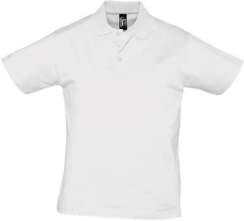 Ανδρικό πόλο Prescott Men SOLS 11377 White