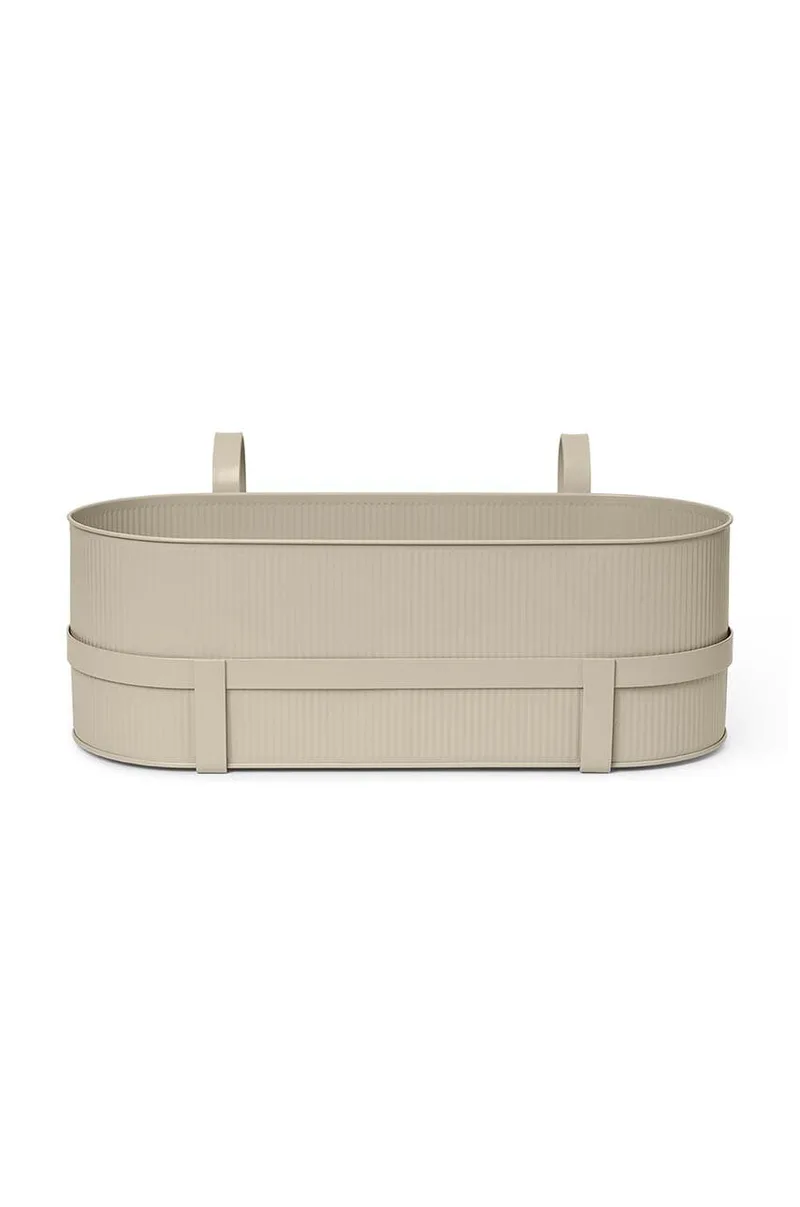 Γλάστρα για μπαλκόνι ferm LIVING Bau 45 x 20 x 25,5 cm