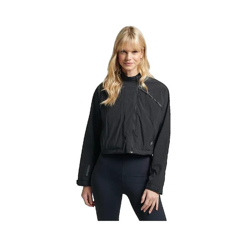Μπουφάν Superdry Veste Run Cropped Waterproof