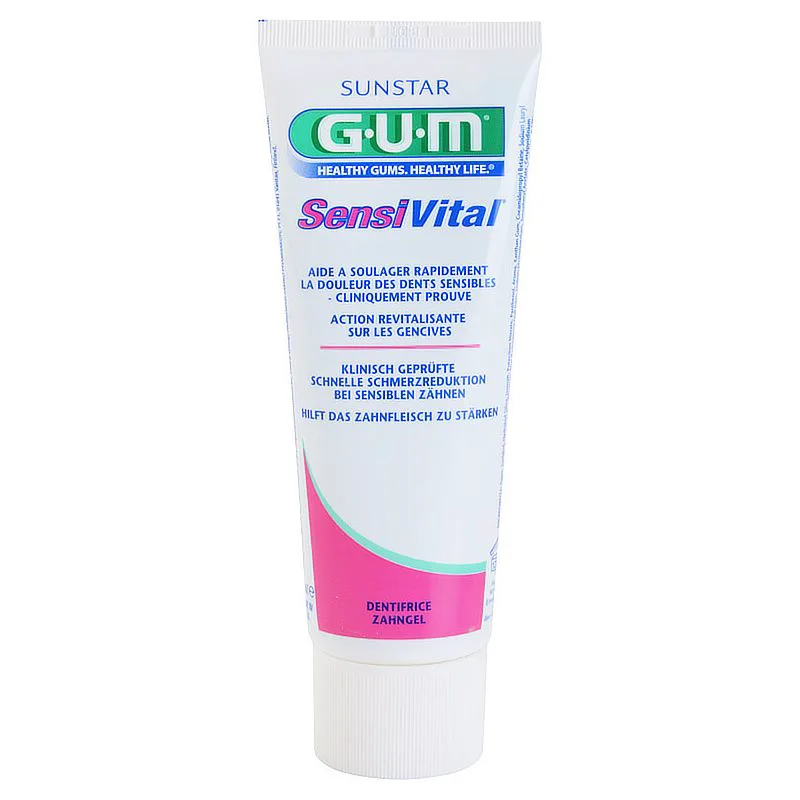 G.U.M SensiVital οδοντόκρεμα για ευαίσθητα δόντια 75 ml