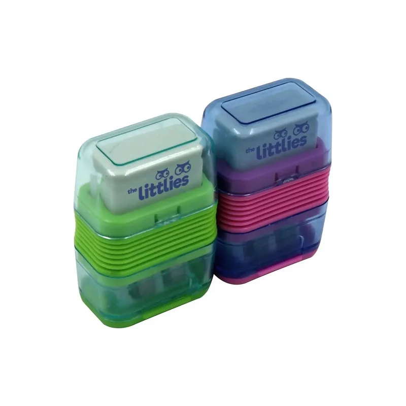 ΓΌΜΑ ΜΕ ΔΙΠΛΉ ΞΎΣΤΡΑ THE LITTLIES 55X40MM ΠΡΑΣΙΝΟ