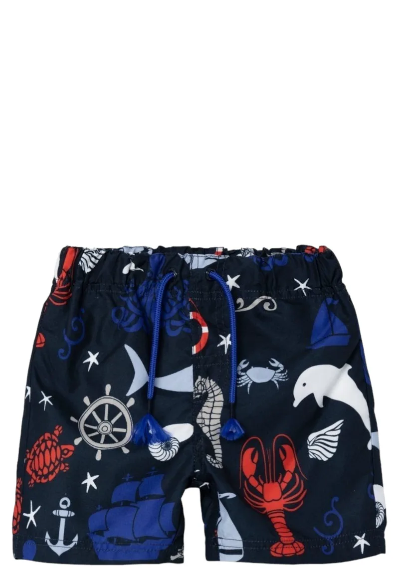 Μαγιό Βερμούδα Name It Nmmzatoon 13226627-Dark Sapphire-Maritime Αγόρι