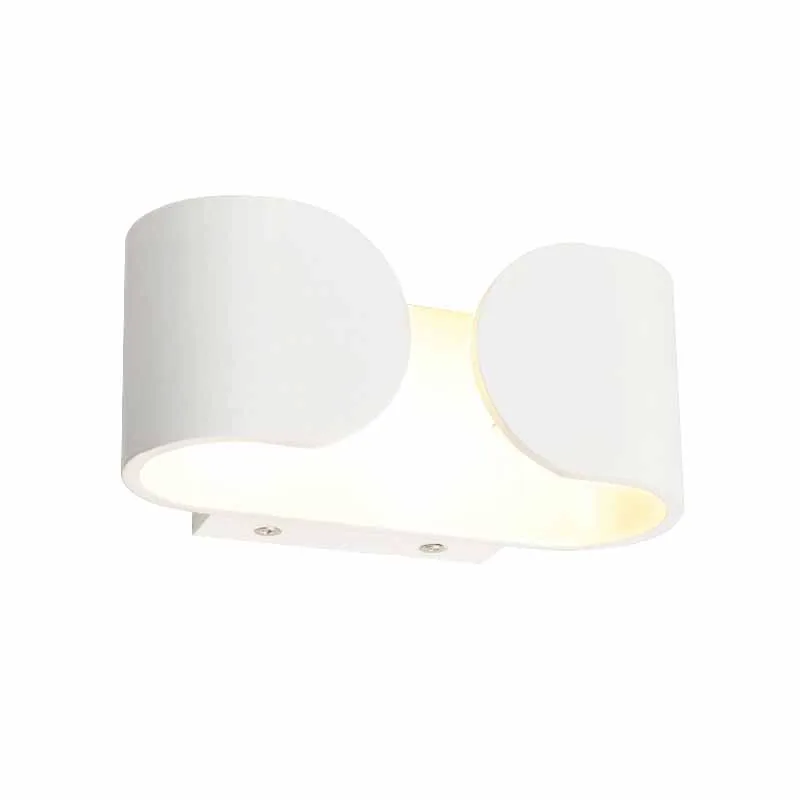 Απλίκα Τοίχου LED Aca Nephele L350494 White Matt