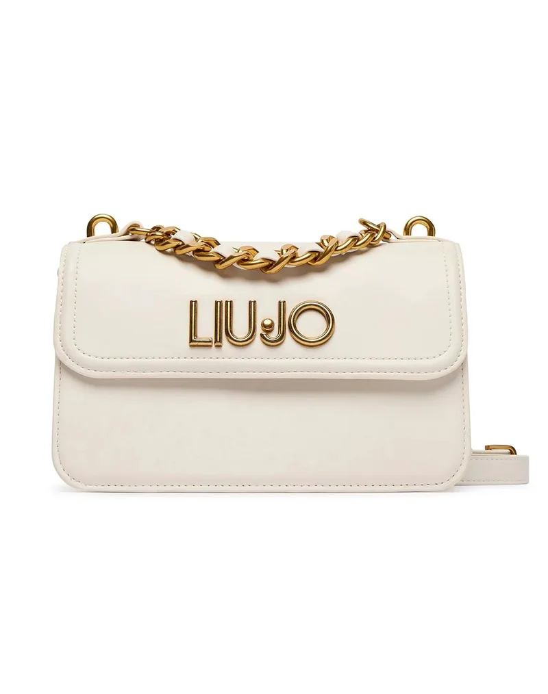 LIU JO AC_AA6A39_MIN OF 2_ECS M CROSSBODY ΤΣΑΝΤΑ ΓΥΝΑΙΚΕΙΟ AA6121E0958-X0459 Cream