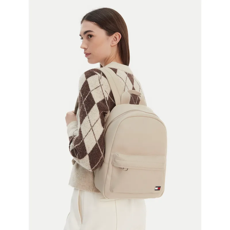 Σακίδιο Tommy Jeans Tjw Daily Elevated Backpack AW0AW18086 Μπεζ