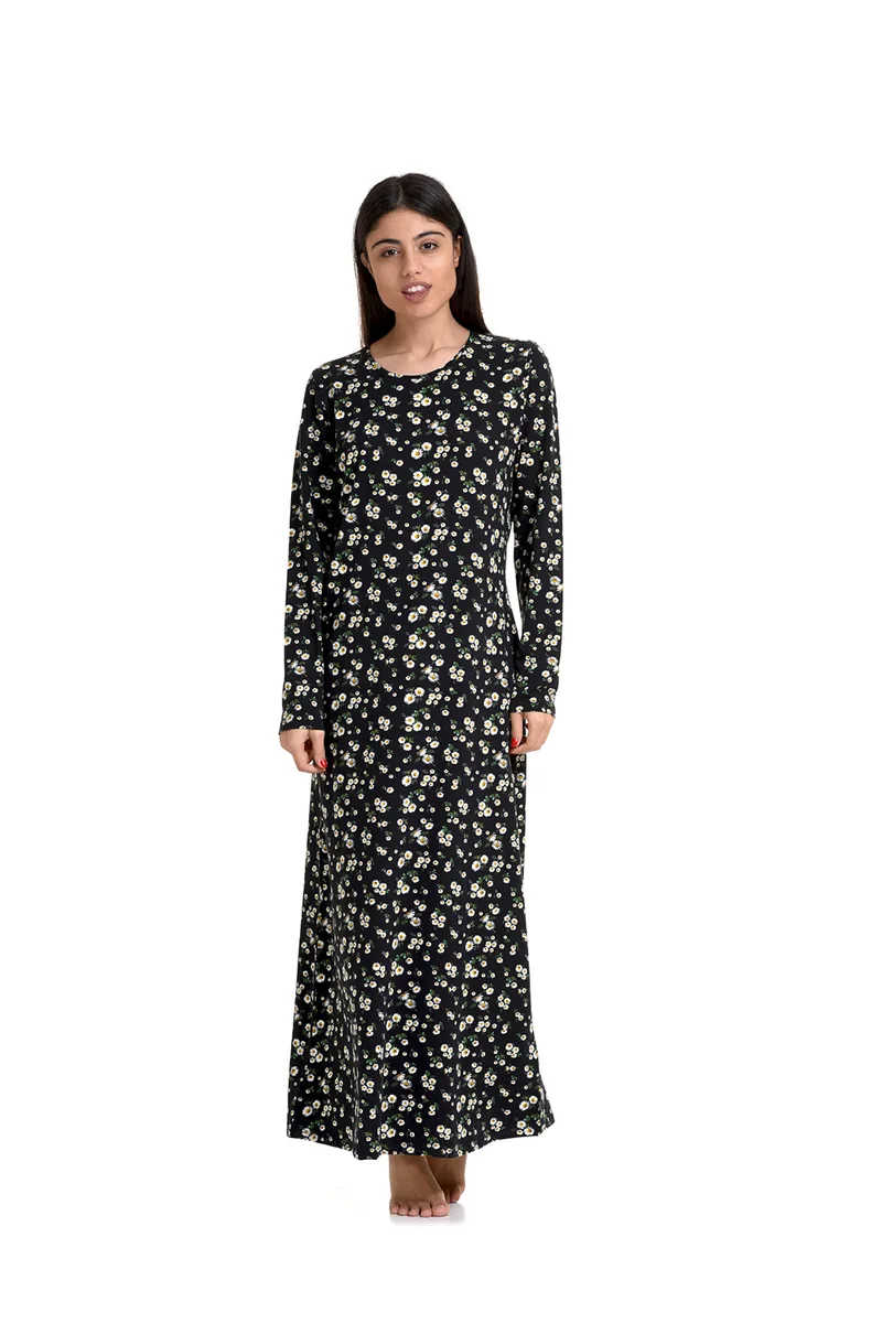 Vienetta Floral Νυχτικό/Καφτάνι μακρύ-004279