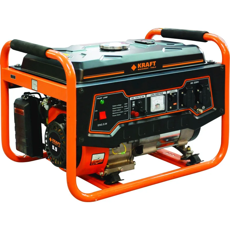 Ηλεκτρογεννήτρια Βενζίνης 2700W 208cc KRAFT LT 3900 N-6 63780