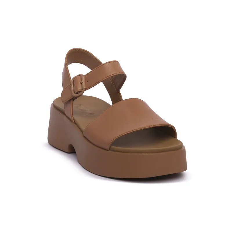 Σανδάλια με πλατφόρμα Camper 009 ULTRASOFT NERO