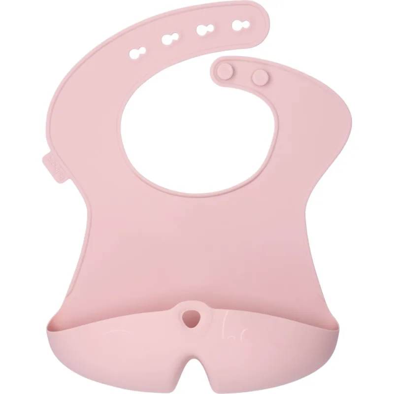 b.box Silicone Bib σαλιάρα Blush 4m+ 1 τμχ