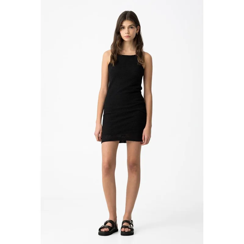 Φόρεμα υφασμάτινο κορίτσι Tiffosi-10059265-000-Black