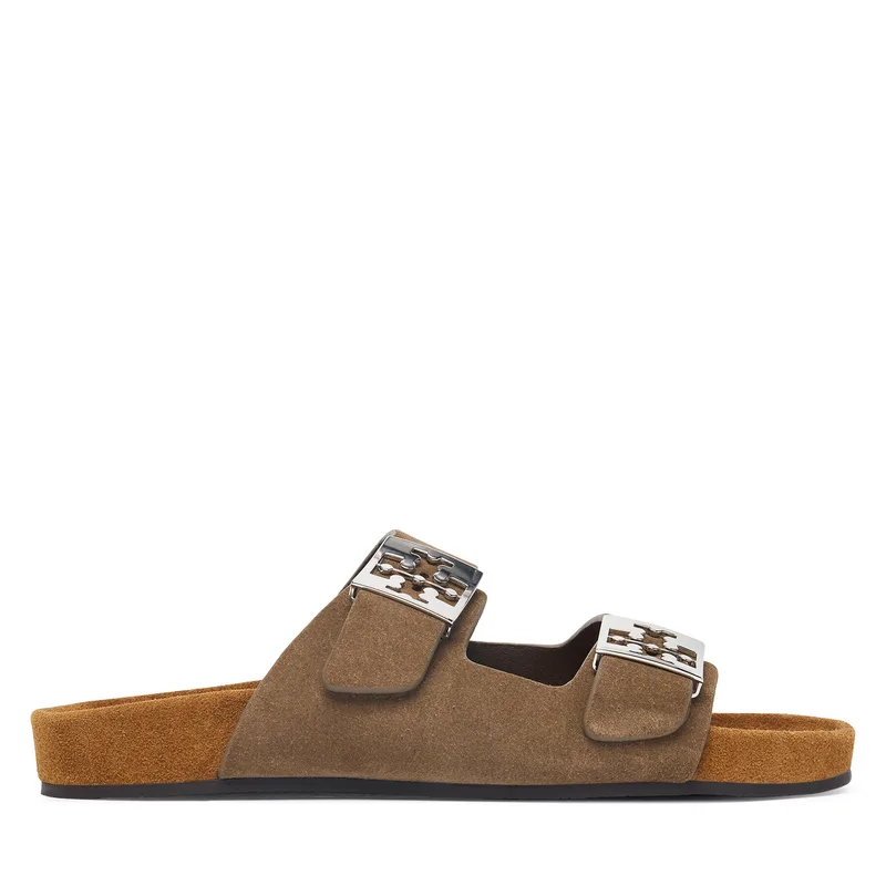 Παντόφλες Tory Burch Mellow Slide 171151 Καφέ