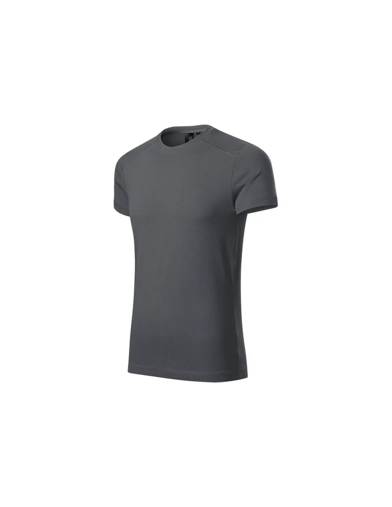 Malfini Ανδρικό Διαφημιστικό T-shirt Κοντομάνικο σε Γκρι Χρώμα MLI-15083