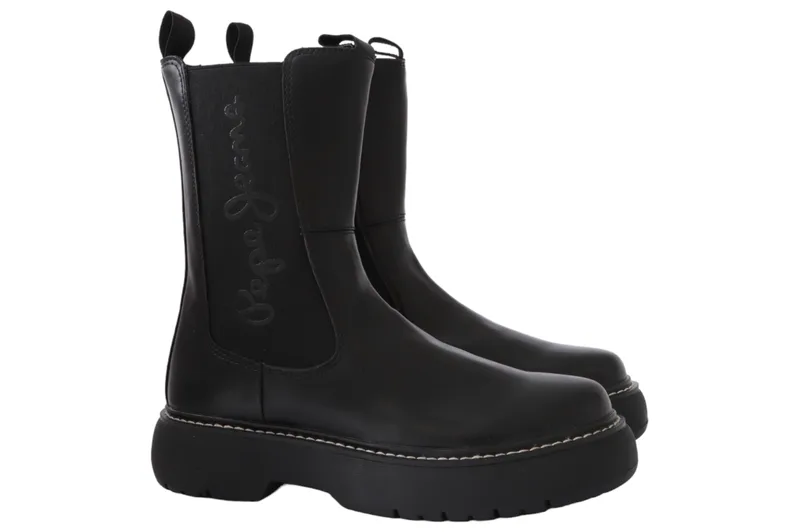 Μποτάκια Pepe Jeans Yoko Chelsey PLS50504-999-BLACK Γυναικείο