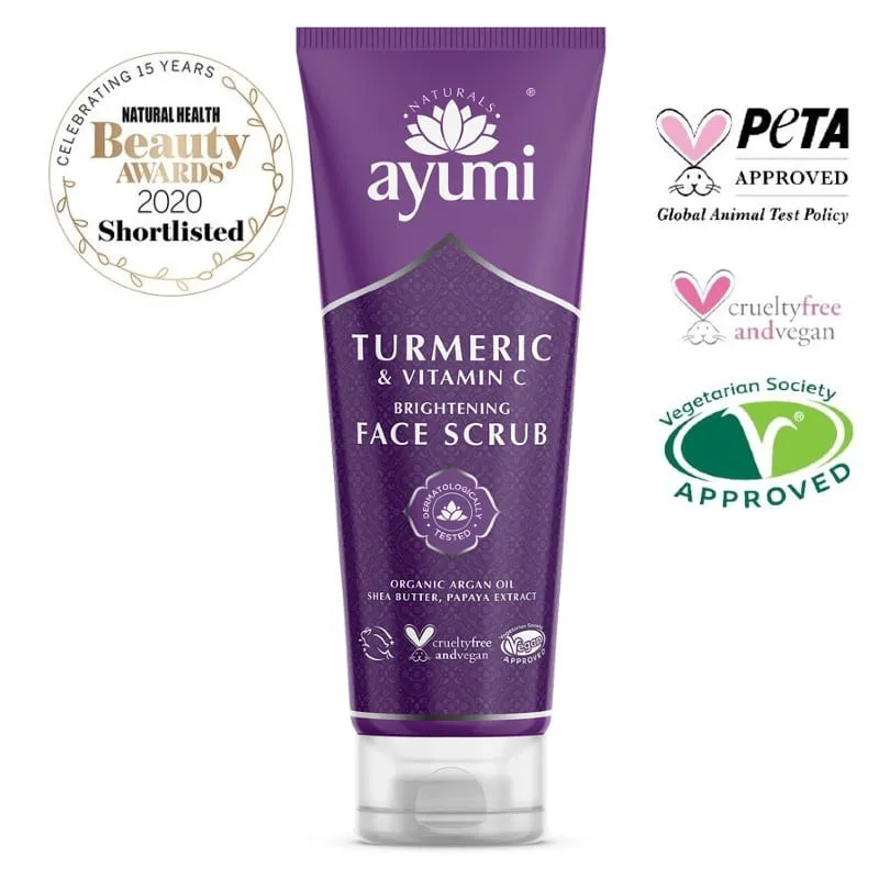 Turmeric & Bergamot Face Scrub 125ml