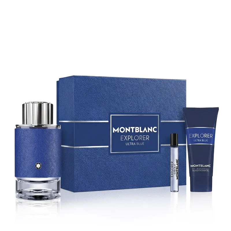 Montblanc Explorer Ultra Blue EDP 100 ml + EDP MINI 7,5 ml + SG 100 ml (man) 1 pcs