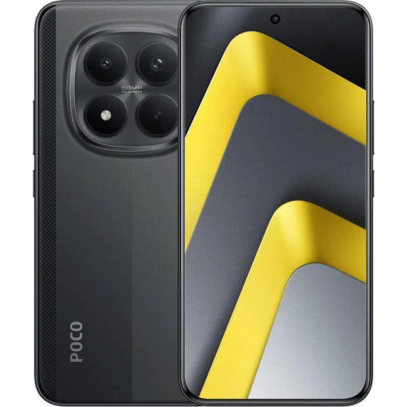 POCO M8 8GB RAM + 256GB Storage 6.77" 5G Smartphone, Black, NFC, EU Version