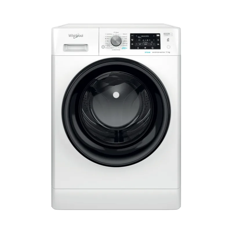 Whirlpool FFD 11489 BV EE Πλυντήριο Ρούχων 11kg, 1400 στροφών, με Ατμό, Α, Λευκό FFD 11489 BV EE