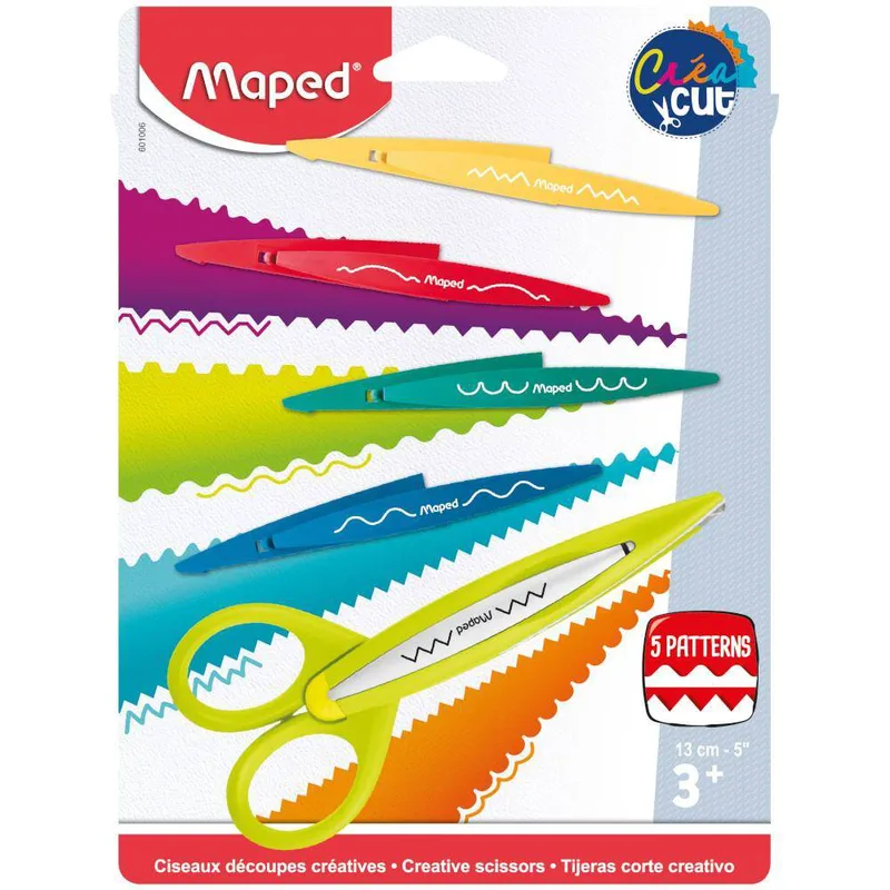 Ψαλίδι Maped Creacut 13εκ με 5 Ανταλλακτικές Λάμες 601006