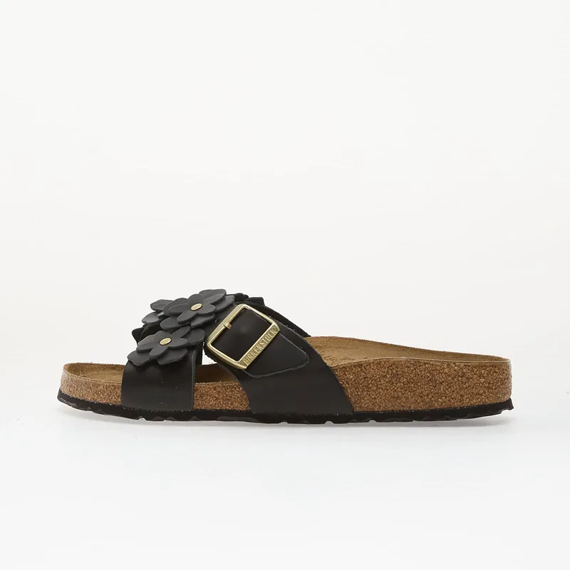 Sneakers Birkenstock Siena Flowers Leather Women Black EUR 40