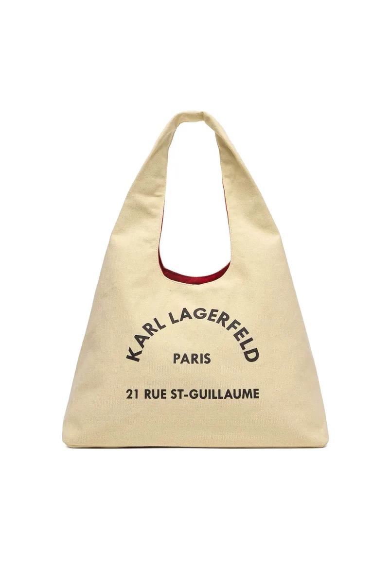 Karl Lagerfeld γυναικεία τσάντα hobo "Rue St Guillaume Sling" - B1W50015 Μπεζ