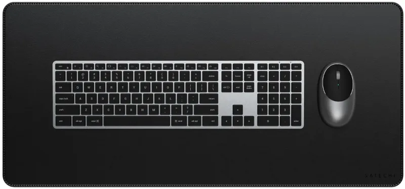 Desk Mat Satechi Vegan-Leather από Premium Vegan Δέρμα - Black (ST-LPDMK)