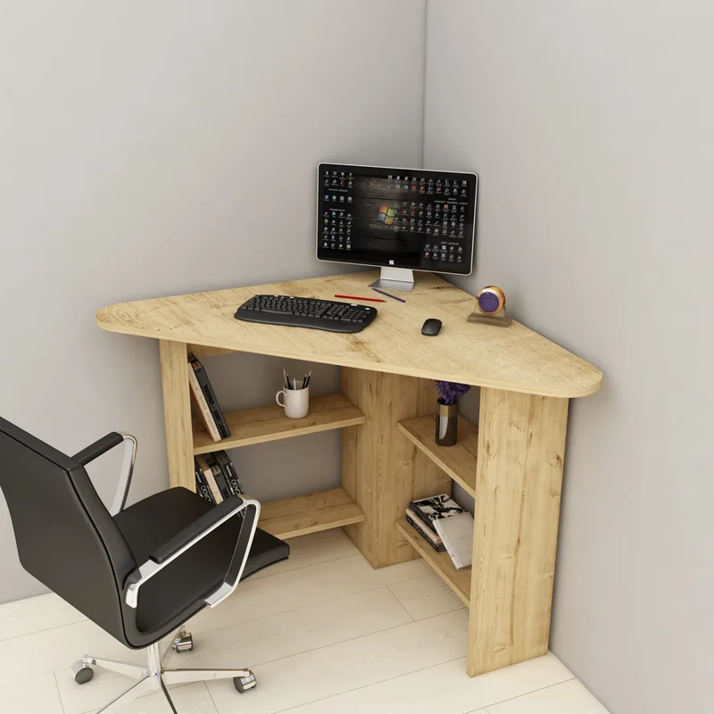 Γραφείο Μελέτης Corner - Sapphire Oak 550Arn2215 (80x73,8x80)