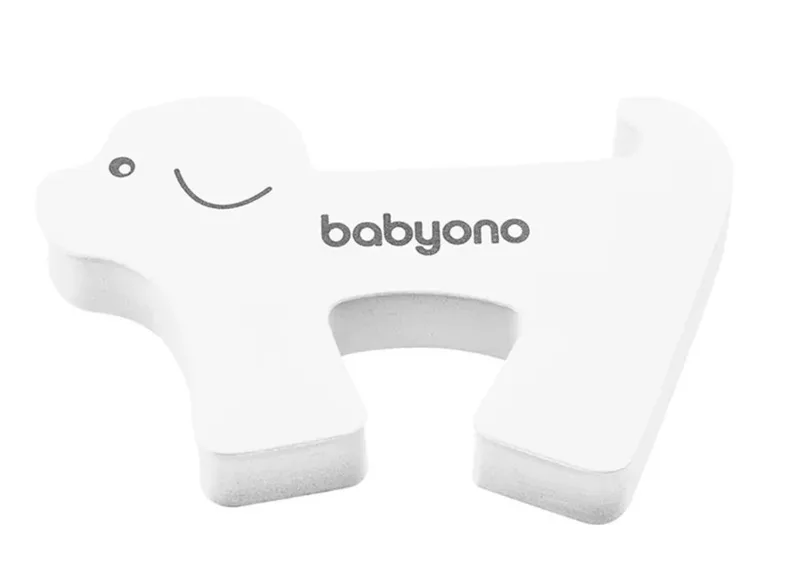 BabyOno - Προστατευτικό για Πόρτες Ζωάκια λευκο