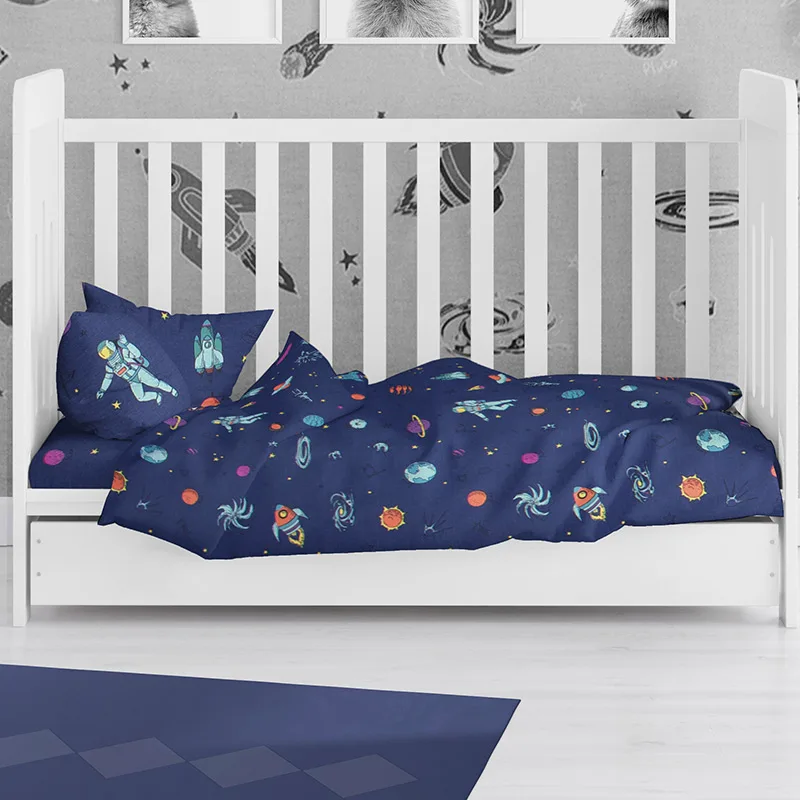 Πάπλωμα Κούνιας 120x160 Dimcol Space 189 Blue 120x160
