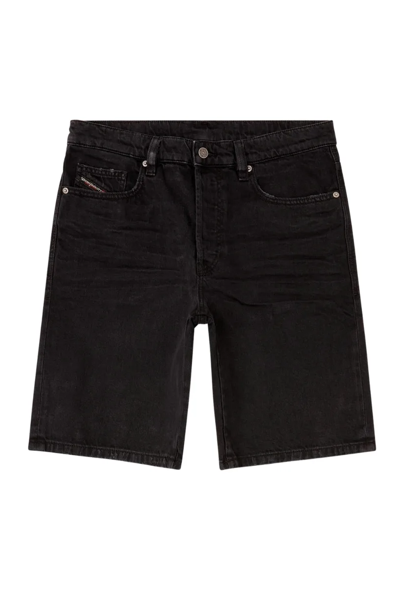 DIESEL Ανδρική Τζιν Βερμούδα REGULAR SHORT - ΜΑΥΡΟ-S25A064300GRDW-BLACK