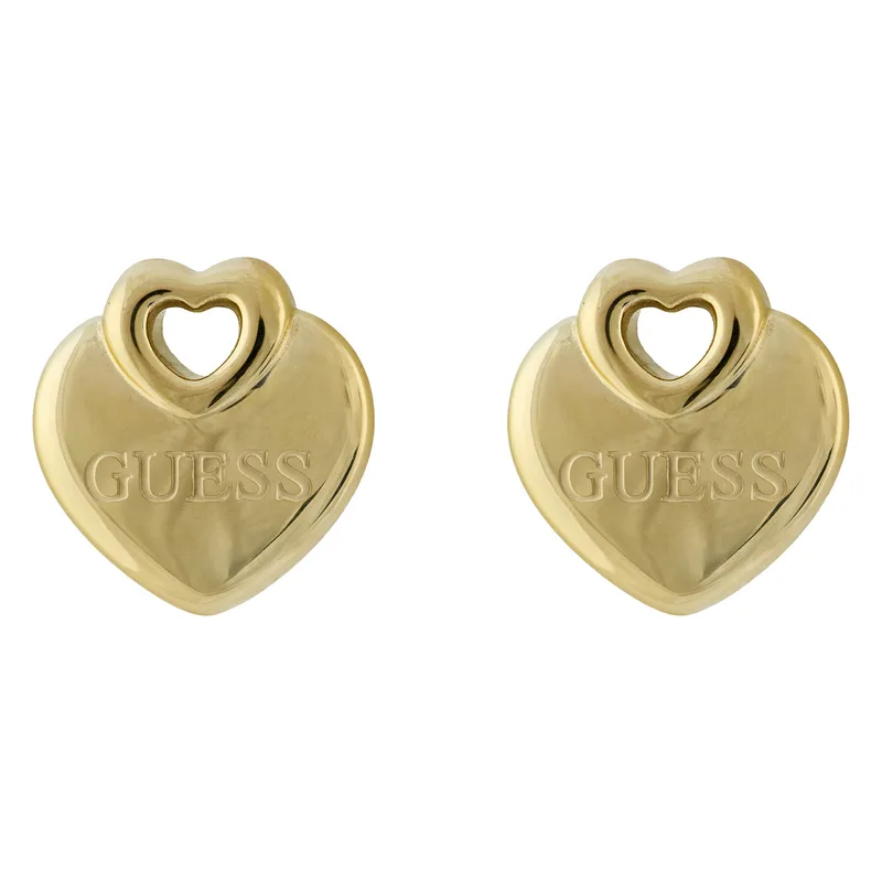 Σκουλαρίκια Guess JUBE05 218JW Χρυσό