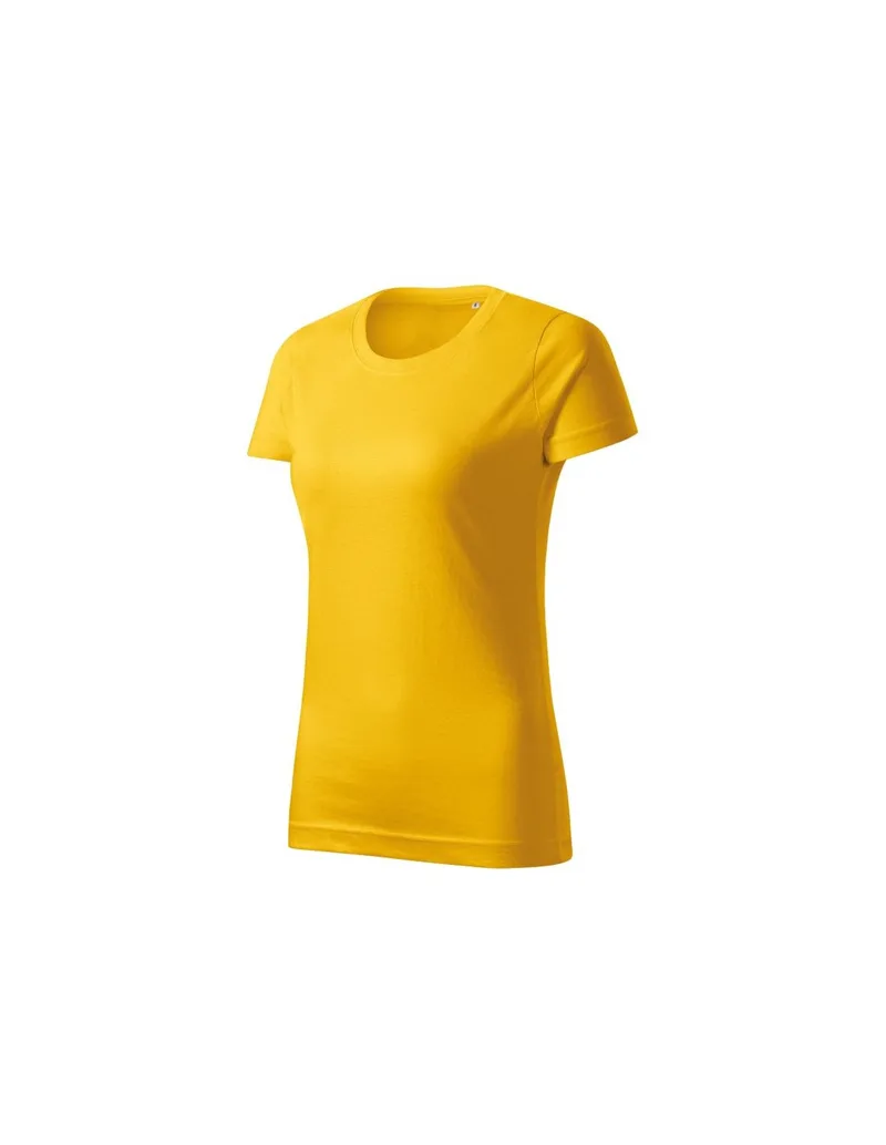 Malfini Γυναικείο Διαφημιστικό T-shirt Κοντομάνικο σε Κίτρινο Χρώμα MLI-F3404