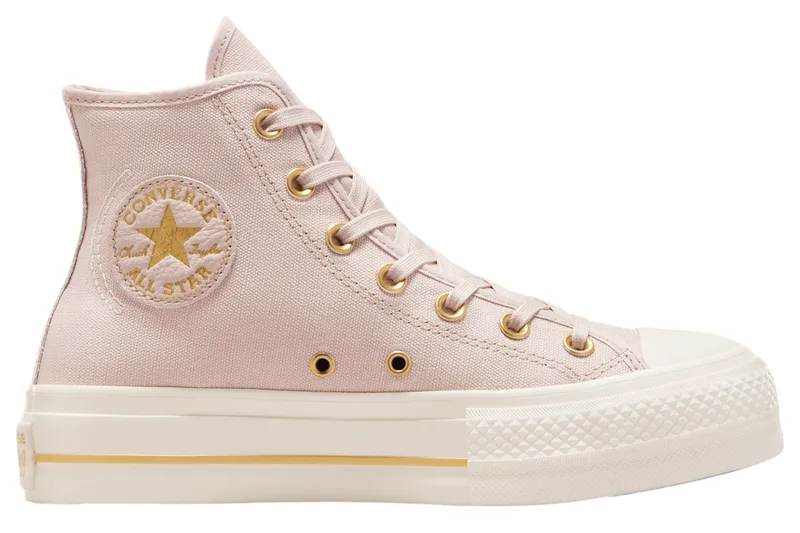Sneaker Converse Chuck Taylor All Star Lift Platform Tailored Lines A10431C- Flush Stone-Egret-Gold Γυναικείο