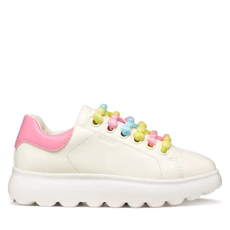 Αθλητικά Geox J Puffypop Girl J55MRA 000BC C0406 D Λευκό