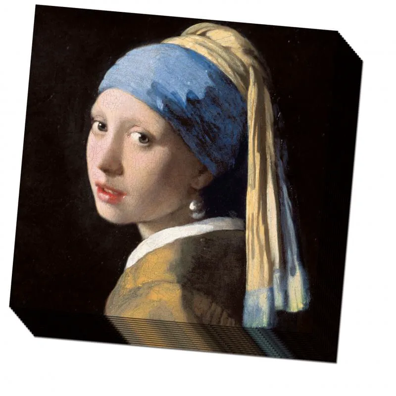 Σετ χαρτοπετσέτες Bekking & Blitz Johannes Vermeer - Girl with a Pearl Earring (20 τμχ.)